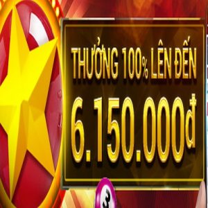 THƯỞNG 100% LÊN ĐẾN 6,150,000 VND TẠI SỐ ĐỀ